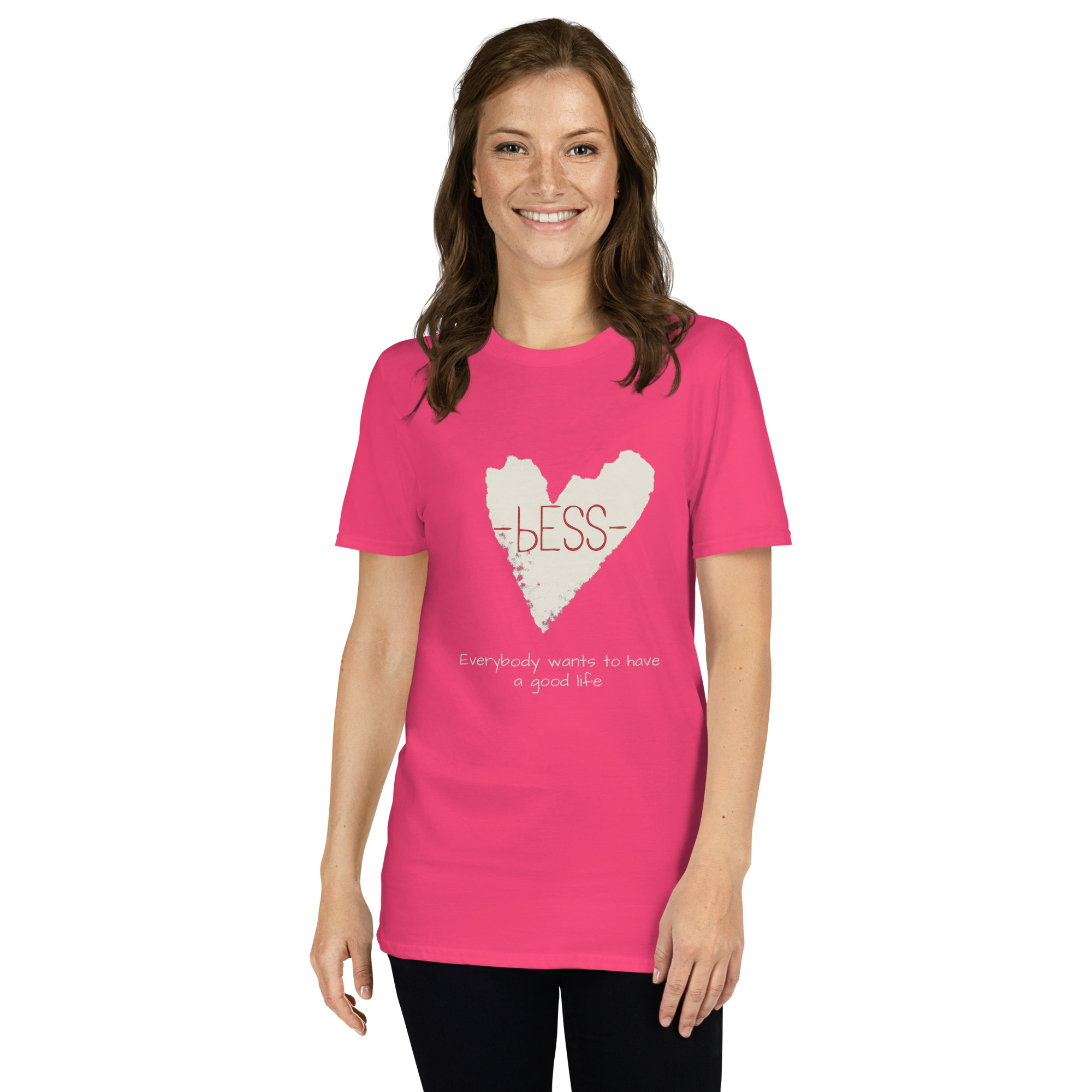 T_shirt Unisexe - Everybody wants to have a good life – Image 10